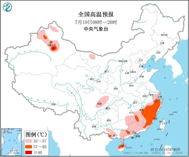 强降雨带横跨南北，东北局地将迎大暴雨