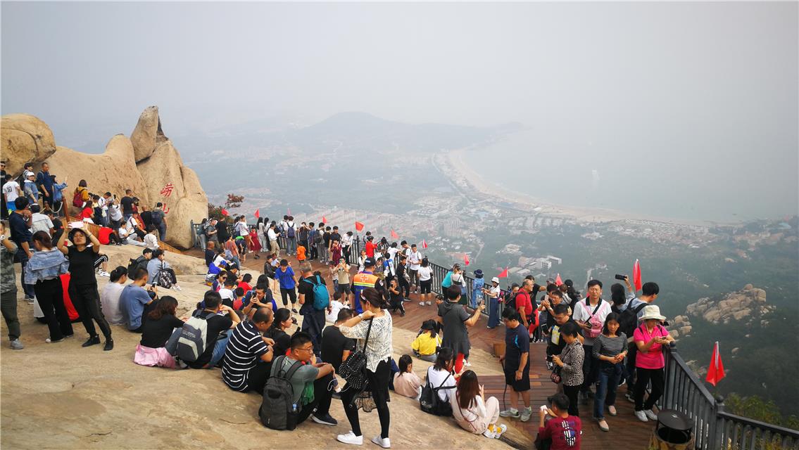 崂山处处皆风景 景区接待量再创佳绩