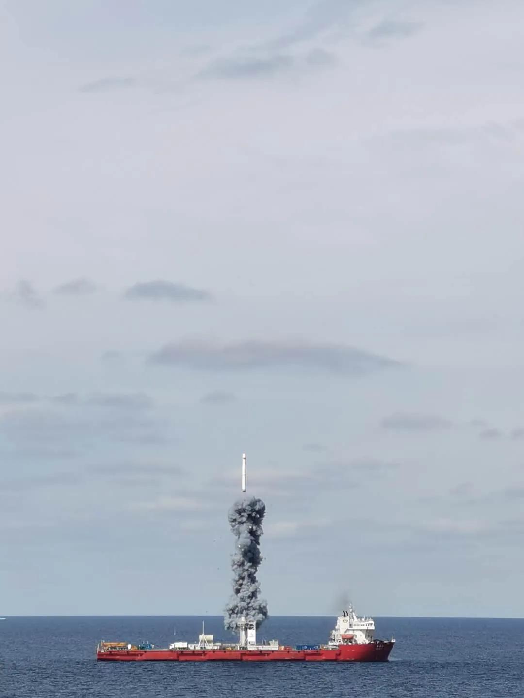 一箭九星！我国首次海上商业应用发射成功