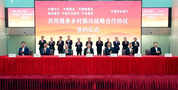中林集團與中國農業銀行簽署服務鄉村振興戰略合作協議