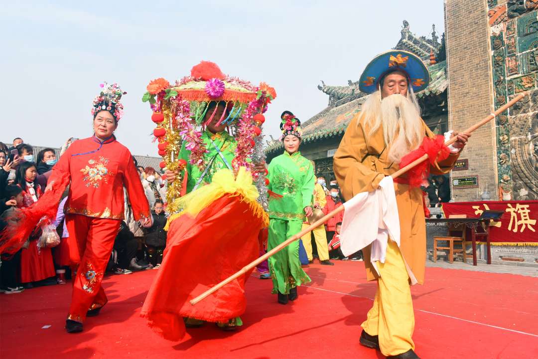 河南南阳社旗：文化闹新春 古镇年味浓