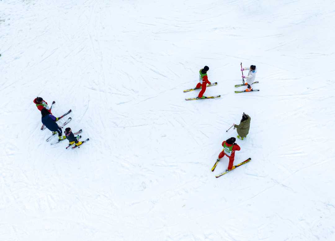 金佛山滑雪场图片