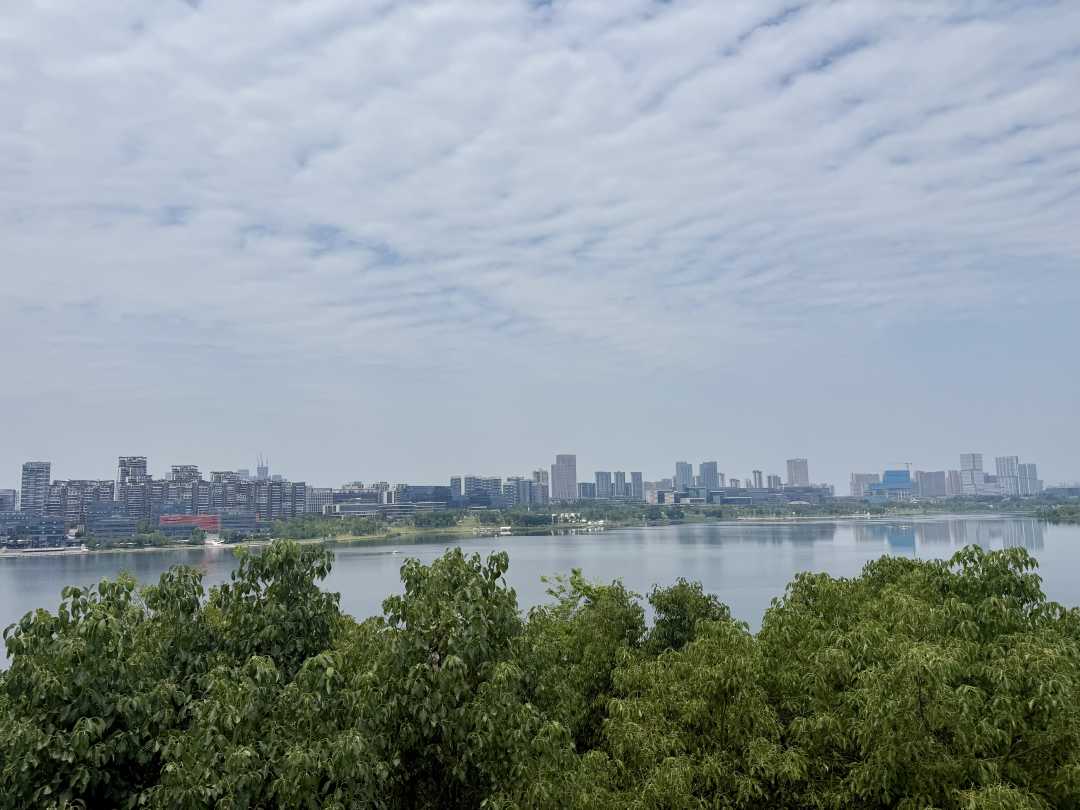 图为四川天府新区兴隆湖。（刘畅 摄）