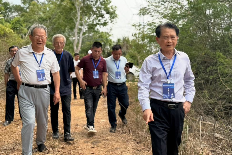 专家们进行实地考察。周晓刚供图